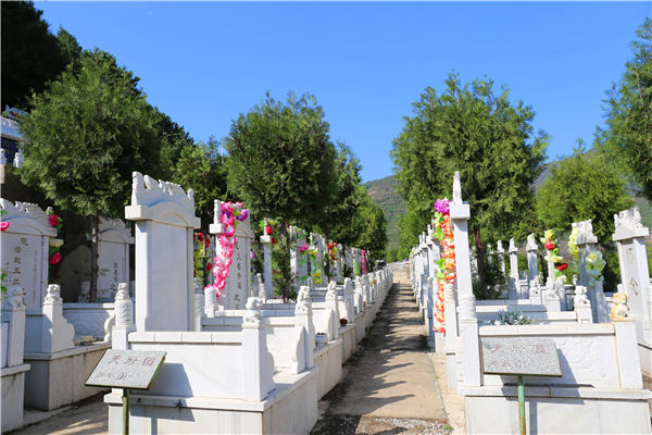 北京某公墓墓区