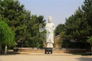 灵山宝塔陵园观音雕像